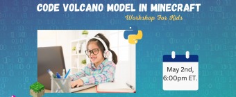 Make a Volcano Model in Minecraft-Free Workshop