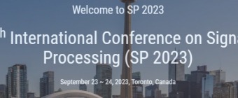 9th International Conference on Signal Processing (SP 2023) 