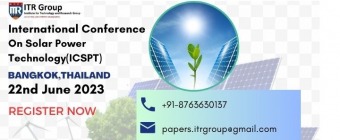 International Conference on Solar Power Technology(ICSPT)