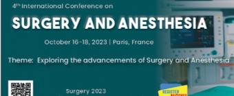 4th International Conference on Surgery and Anesthesia