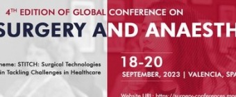 4th Edition of Global Conference on Surgery and Anaesthesia 