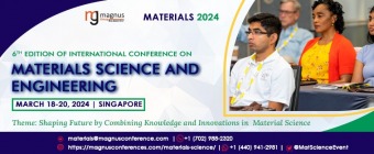 6th Edition of International Conference on Materials Science and Engineering