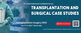 3rd International Conference on Surgical Process and Case Studies (ICSPCS)