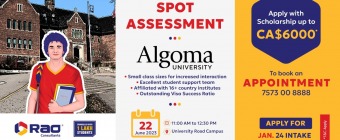 Algoma University Spot Assessment - Rao Consultants