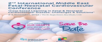 2nd International Middle East Fetal-Neonatal Cardiovascular Disease Conference