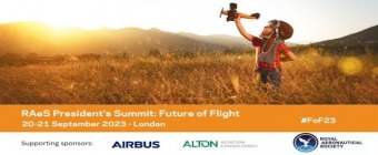 Royal Aeronautical Society's President's Summit 2023: Future of Flight - 20-21 September, London