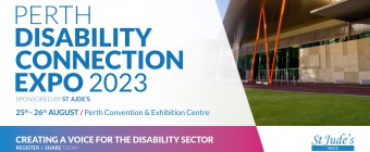 Perth Disability Connection Expo 2023 sponsored by St Jude's NDIS