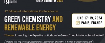4th Edition of International Conference on Green Chemistry and Renewable Energy