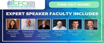 4th Commercializing Flow Chemistry Summit | October 16-18 | Boston, MA