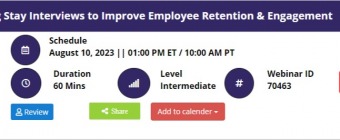 Using Stay Interviews to Improve Employee Retention & Engagement