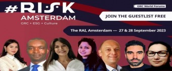 #RISK Amsterdam - GRC + ESG + Culture | Europe's Leading Risk Focused Expo | 27 and 28 September, RAI