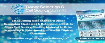 Donor Selection And Cell Source Summit
