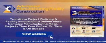 Advanced Manufacturing Facility Construction 2023