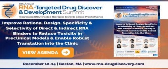 6th RNA-Targeted Drug Discovery and Development Summit