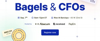 Bagels & CFOs ????☕
