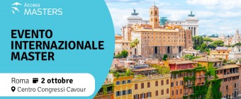 Crea un nuovo percorso come laureato/a in Master. Potenzia il tuo profilo con Access Masters!
