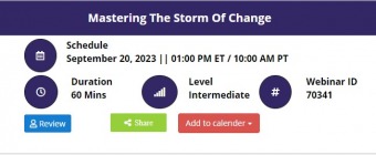 Mastering The Storm Of Change
