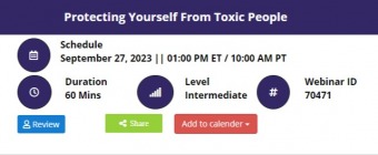 Protecting Yourself From Toxic People