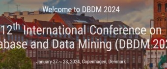 12th International Conference on Database and Data Mining (DBDM 2024)
