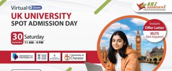 Top UK Universities Virtual Spot Admission Day!