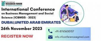 International Conference on Business Management and Social Science (ICBMSS - 2023)