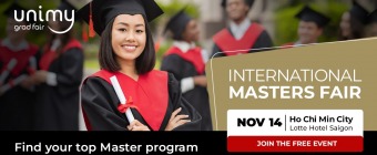 Unimy Grad Fair at Lotte Hotel Saigon on 14 Nov