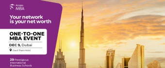 Meet top business schools accredited by the Ministry of Education of the UAE during the Access MBA event in Dubai