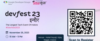 The Largest Tech Event Of Indore DevFest2023