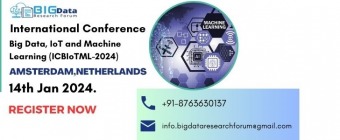 International Conference on Big Data, IoT and Machine Learning (ICBIoTML-2024)