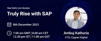 Year End’s Live Session Truly Rise with SAP