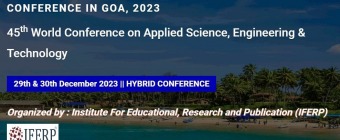 World Conference on Applied Science Engineering &Technology