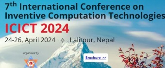 International Conference on Inventive Computation Technologies