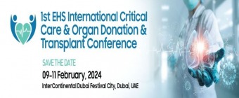 1st EHS International Critical Care and Organ Donation and Transplant Conference