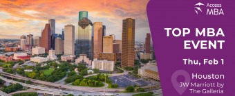 Access MBA in-person event on Thursday, February 1 in Houston