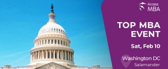 Access MBA in-person event on Saturday, February 10 in Washington, DC