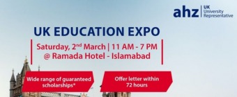 UK Education Expo 2024 at Ramada Hotel in Islamabad