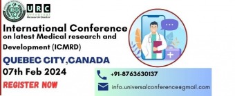International conference on latest Medical research and Development (ICMRD)