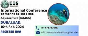 International Conference on Marine Science and Aquaculture (ICMSA)