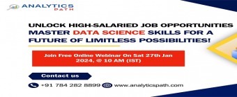 Register for Free Data Science Webinar On Sat 27th Jan 2024, @ 10 AM (IST)