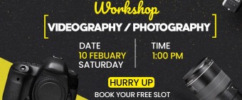 Free Workshop On Cinematography and Photography