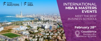 Exclusive In-Person MBA and Masters Events in Casablanca