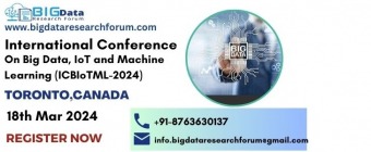 International Conference on Big Data, IoT and Machine Learning (ICBIoTML-2024)