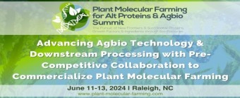 Plant Molecular Farming for Alternative Proteins and Agbio Summit