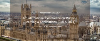 6th International Conference on Machine Learning & Applications (CMLA 2024)