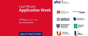 Last Minute Application Week @ AHZ Faisalabad Office