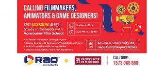 Vancouver Film School - Spot Assessment