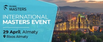 International Access Masters event in Almaty on 29 April