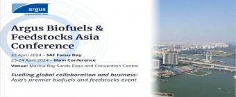 Argus Biofuels and Feedstocks Asia Conference | 22-24 April 2024 | Singapore