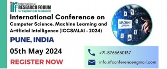 International Conference on Computer Science, Machine Learning and Artificial Intelligence (ICCSMLAI - 2024) will be held in Pune, India on 05th May 2024.