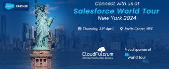 Salesforce World Tour New York April 25, 2024, Booth No#238